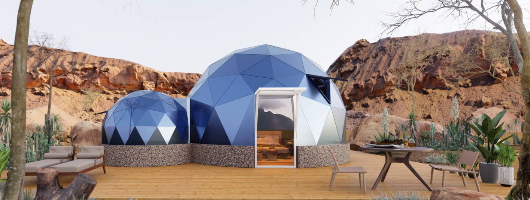 金坛市球形智能光伏玻璃星空房